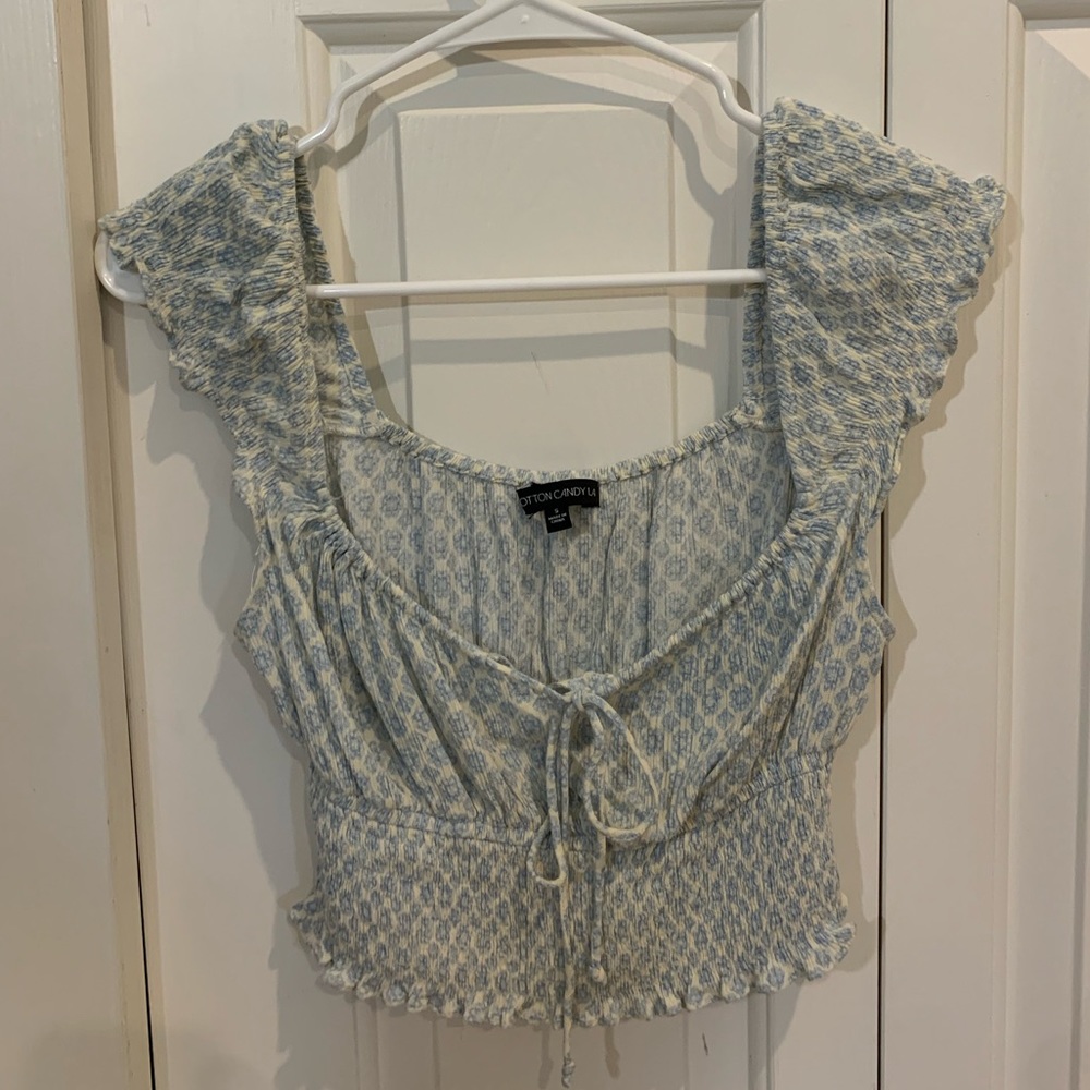 Cotton Candy LA Floral Top